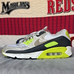 Size 12‎ - Nike Air Max 90 White Khaki Cyber Green DM0029-107